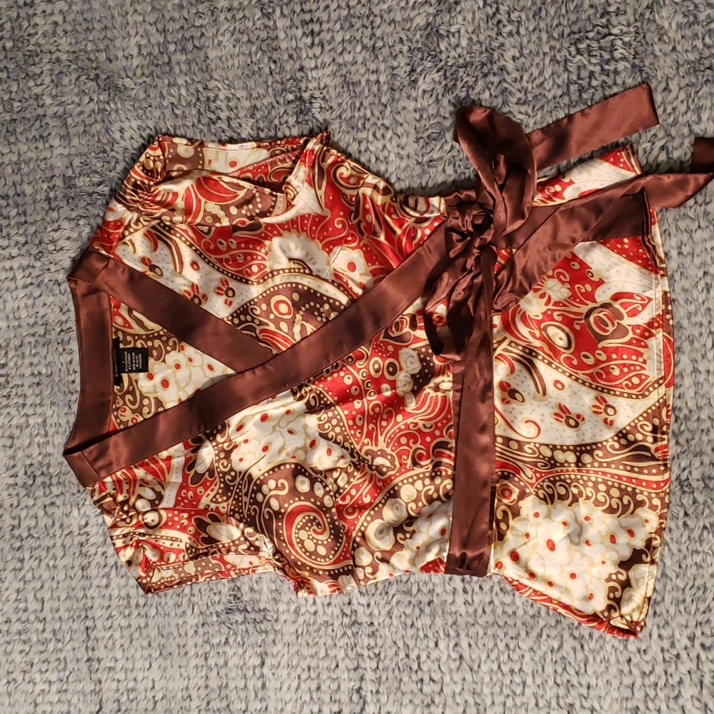 BGBG Maxazria Wrap Blouse